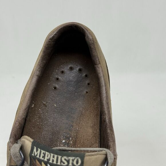 Mephisto Runoff Shoes Women 10.5 Brown Nubuck Leather Walking Casual Sneakers - Picture 13 of 16